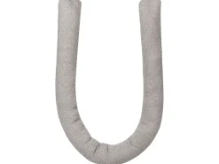 Cuscino decorativo GLADIOLUS Bouclé 172 x 14 cm Grigio Tinta unita