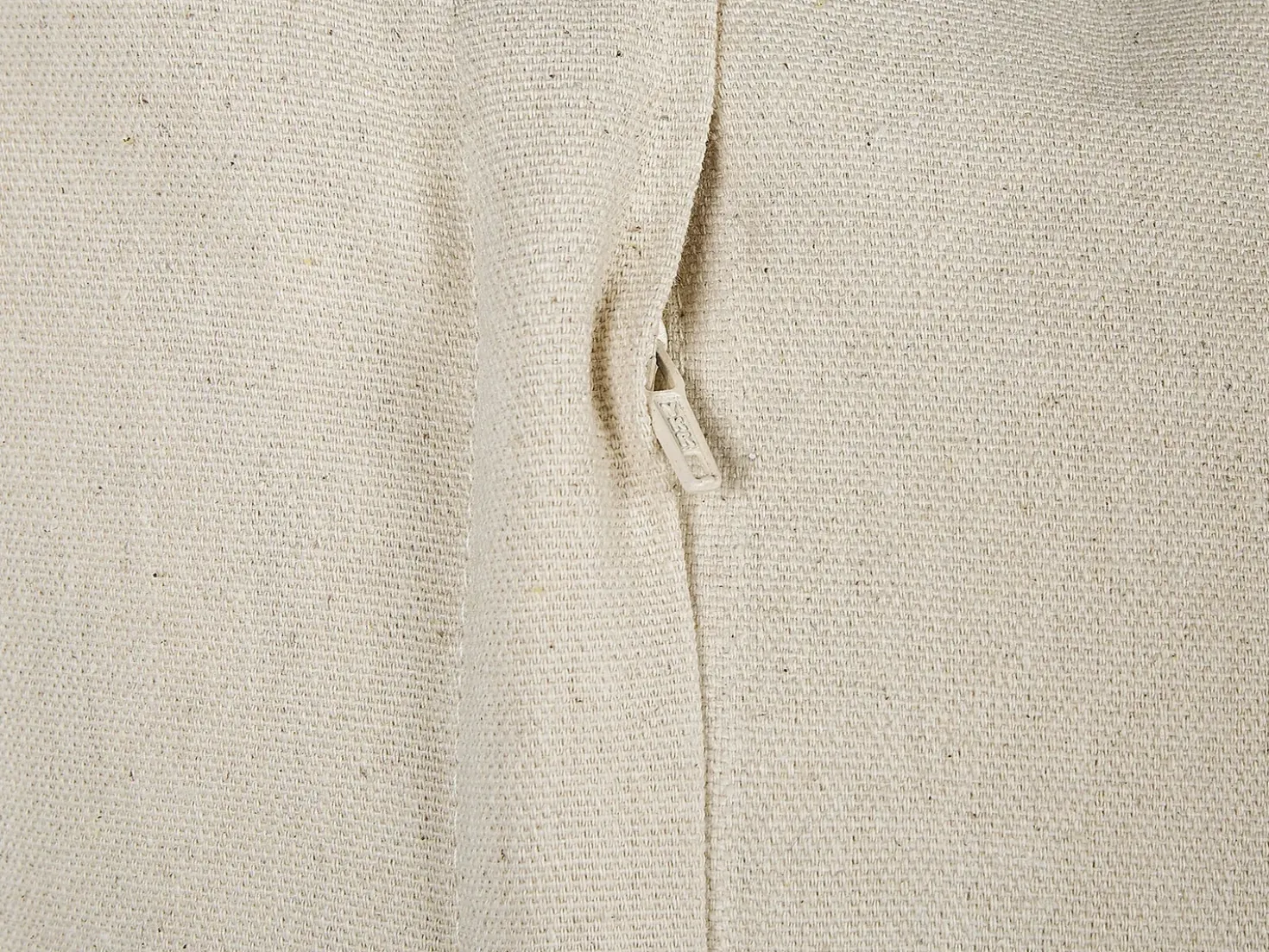 Cuscino decorativo HELICONIA Cotone 45 x 45 cm Beige A strisce