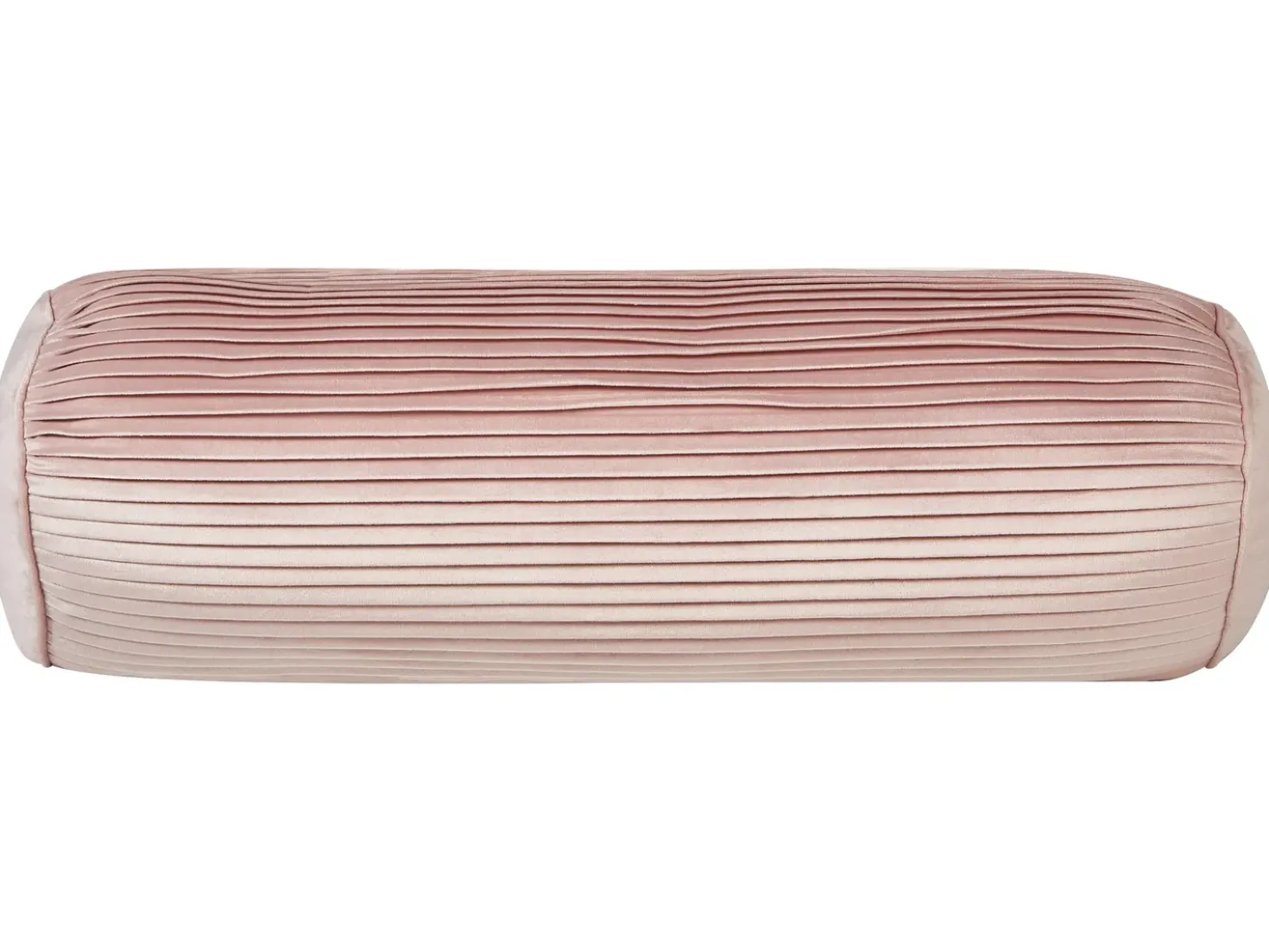 Cuscino decorativo JONQUIL Velluto 22 x 60 cm Rosa Tinta unita