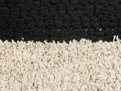 Cuscino decorativo KHORA Cotone 50 x 50 cm Nero Trama geometrica