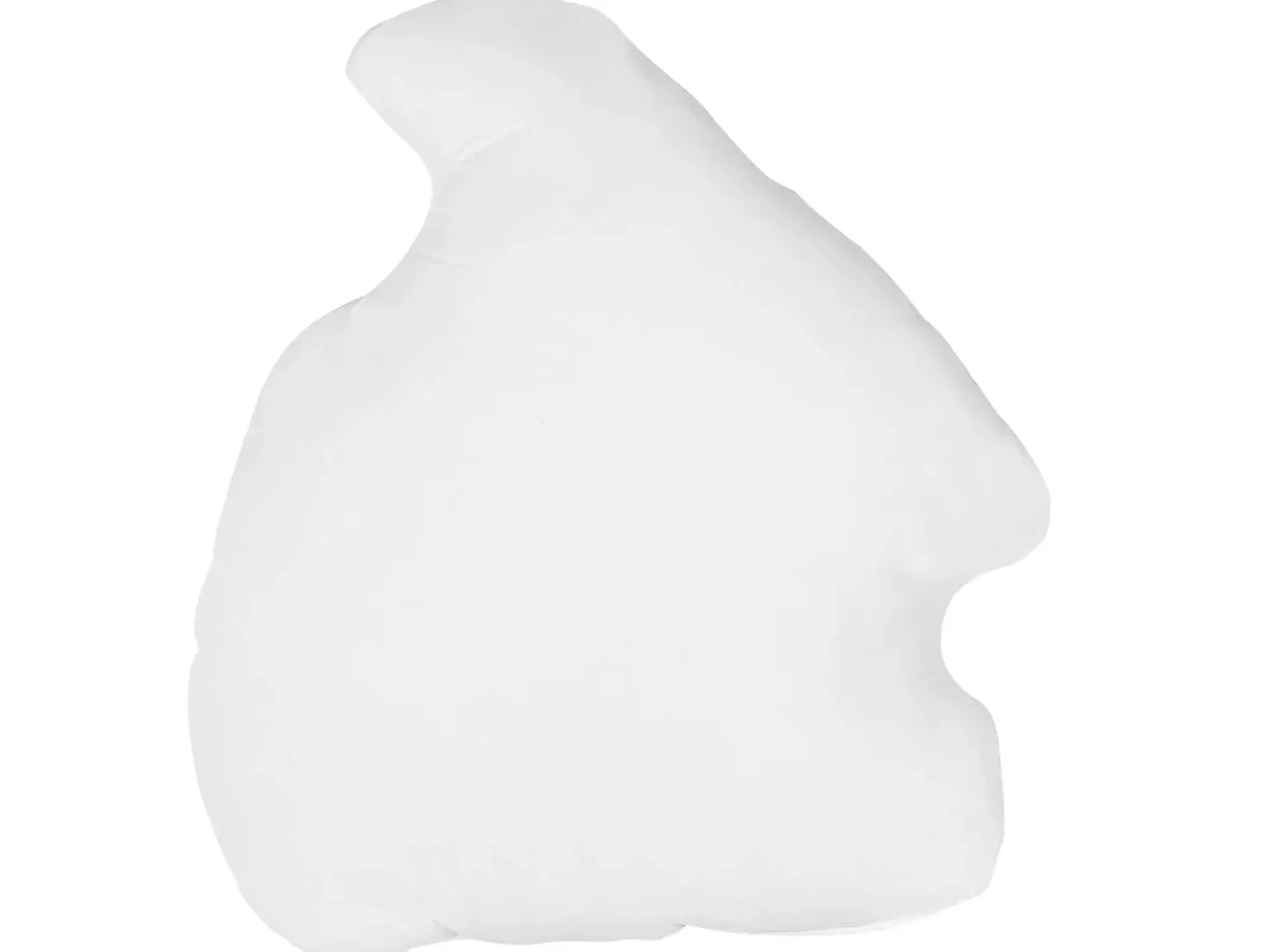 Cuscino decorativo KOLKATA Cotone 42 x 48 cm Bianco Scoiattolo