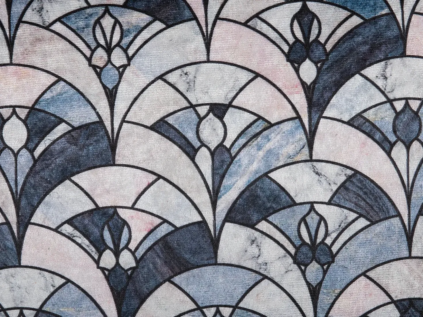 Cuscino decorativo KOODAL 45 x 45 cm Multicolore Trama geometrica