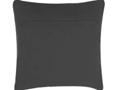Cuscino decorativo LALAM Cotone 45 x 45 cm Grigio Trama Chevron