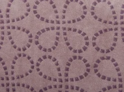 Cuscino decorativo LARKSPUR Velluto 45 x 45 cm Rosa Trama geometrica