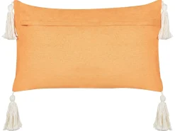 Cuscino decorativo LITHOPS Velluto 30 x 50 cm Arancione Modello natalizio