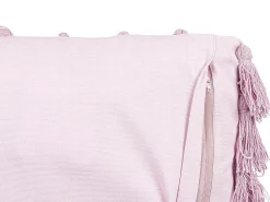 Cuscino decorativo LYNCHIS Cotone 45 x 45 cm Rosa