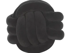 Cuscino decorativo MALNI Velluto 30 x 30 cm Nero Tinta unita
