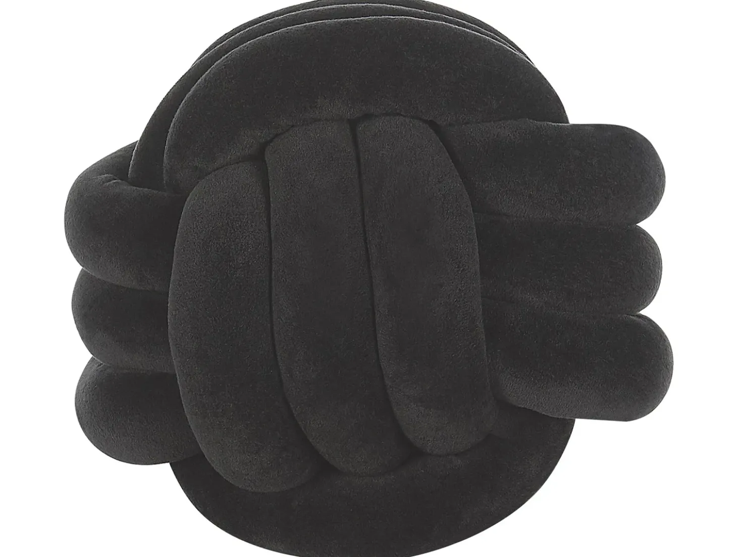 Cuscino decorativo MALNI Velluto 30 x 30 cm Nero Tinta unita