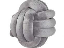 Cuscino decorativo MALNI Velluto 30 x 30 cm Grigio Tinta unita