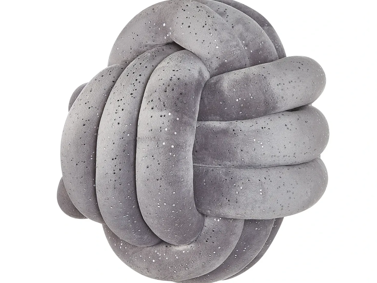 Cuscino decorativo MALNI Velluto 30 x 30 cm Grigio Tinta unita