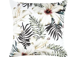 Cuscino decorativo OKRA Velluto 45 x 45 cm Multicolore Trama di piante