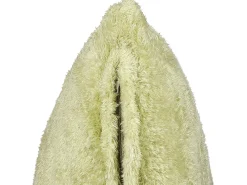 Cuscino decorativo PILEA Finta pelliccia 45 x 45 cm Verde chiaro Tinta unita