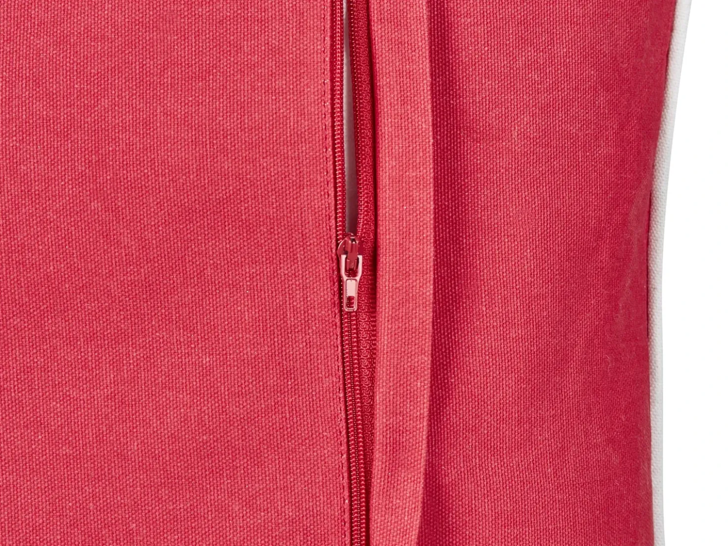 Cuscino decorativo SIDERASIS Velluto 45 x 45 cm Rosso Scritta