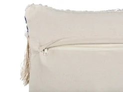 Cuscino decorativo SOFCA Cotone 45 x 45 cm Beige Trama geometrica