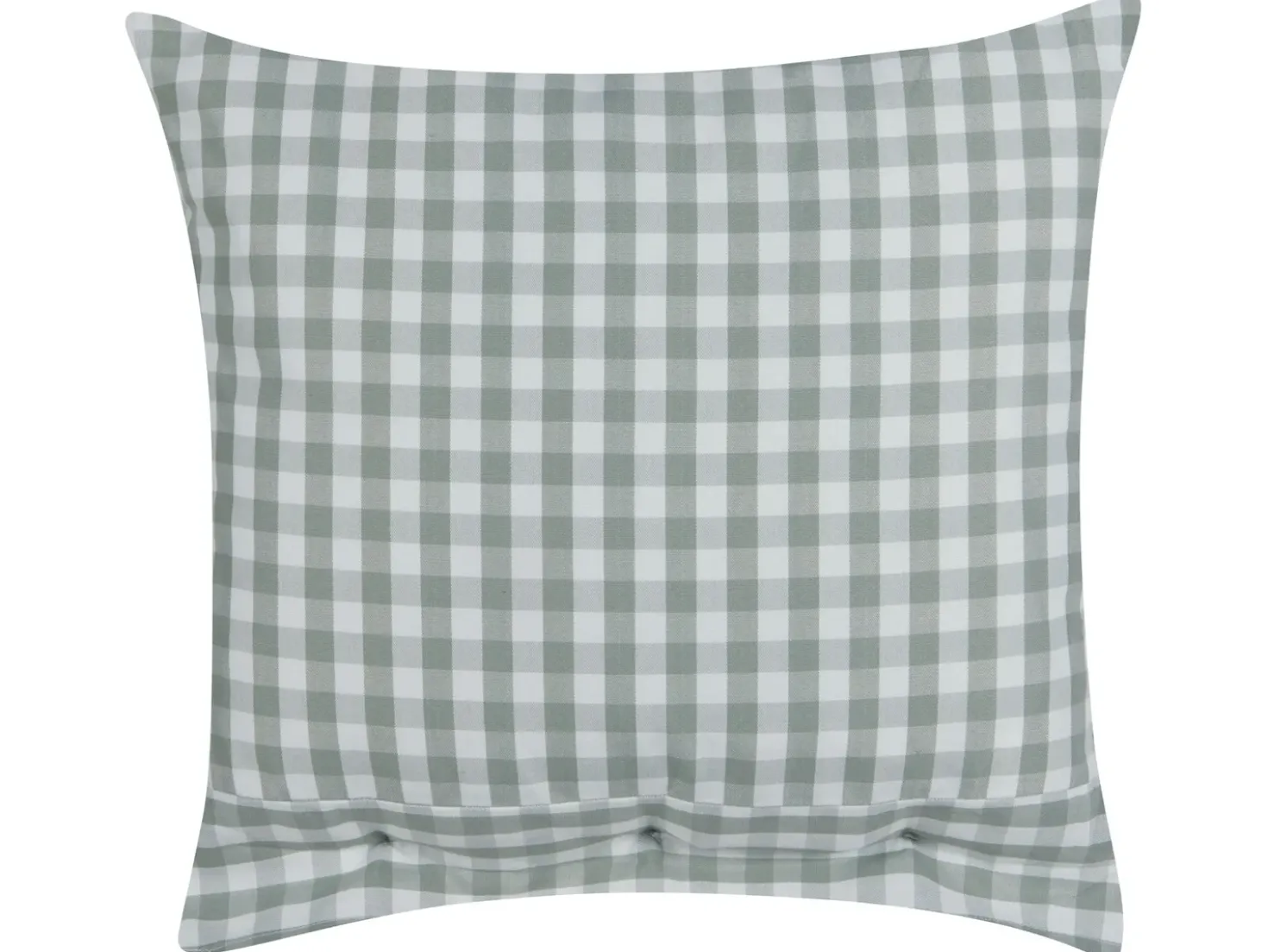 Cuscino decorativo TALYA 45 x 45 cm Verde menta Trama a scacchi