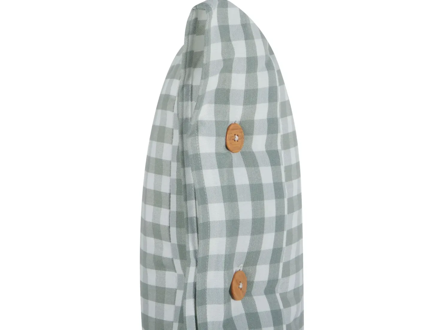 Cuscino decorativo TALYA 45 x 45 cm Verde menta Trama a scacchi