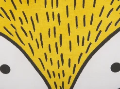 Cuscino decorativo VADODARA Cotone 50 x 40 cm Giallo Volpe