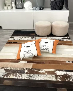 Cuscino decorativo WARANASI Cotone 45 x 45 cm Arancione