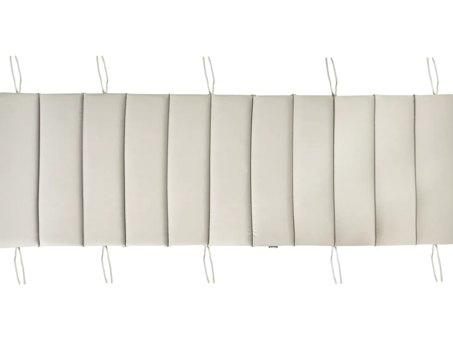 Cuscino per sdraio BRESCIA PREMIUM 180 x 60 cm Tortora