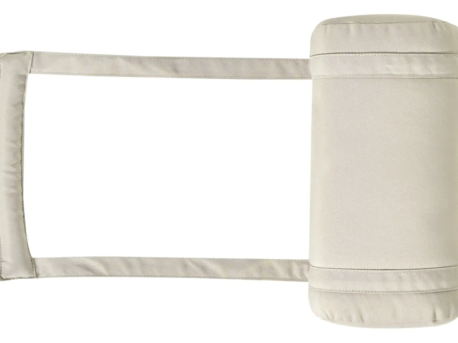 Cuscino per sdraio BRESCIA PREMIUM 180 x 60 cm Tortora