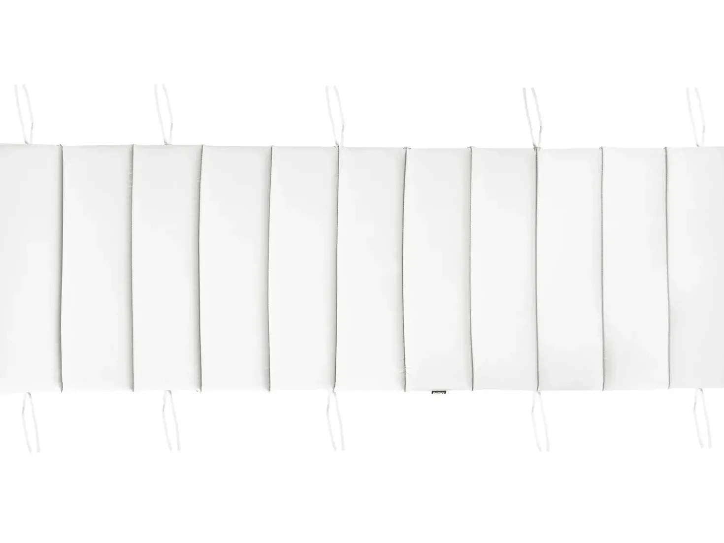 Cuscino per sdraio BRESCIA PREMIUM 180 x 60 cm Bianco sporco