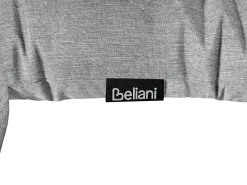 Cuscino per sdraio CESANA PREMIUM 192 x 56 cm Grigio melange