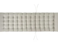 Cuscino per sdraio CESANA PREMIUM 192 x 56 cm Tortora