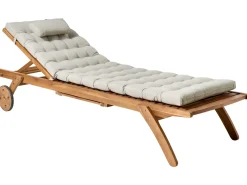 Cuscino per sdraio CESANA PREMIUM 192 x 56 cm Tortora