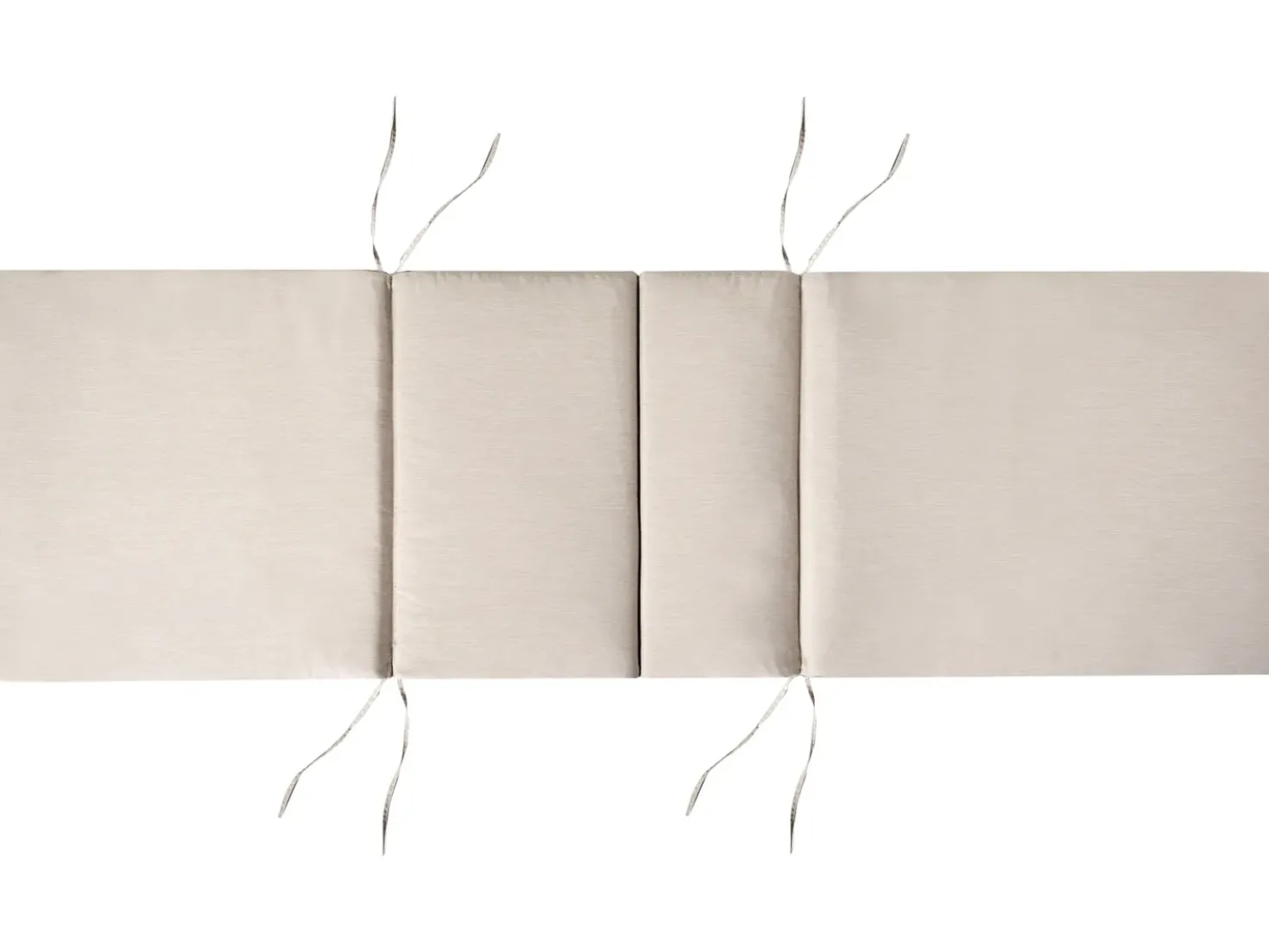Cuscino per sdraio TOSCANA/JAVA/AMANTEA PREMIUM 189 x 58 cm Beige chiaro
