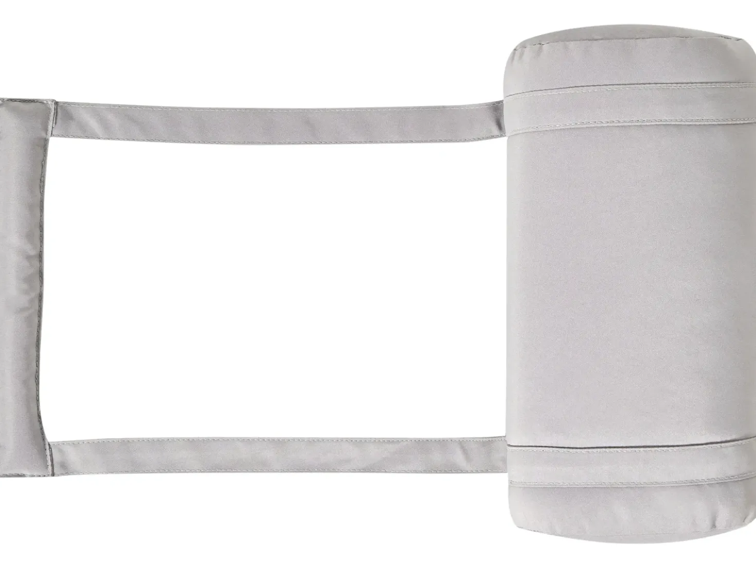 Cuscino per sdraio TOSCANA/JAVA/AMANTEA PREMIUM 189 x 58 cm Grigio chiaro