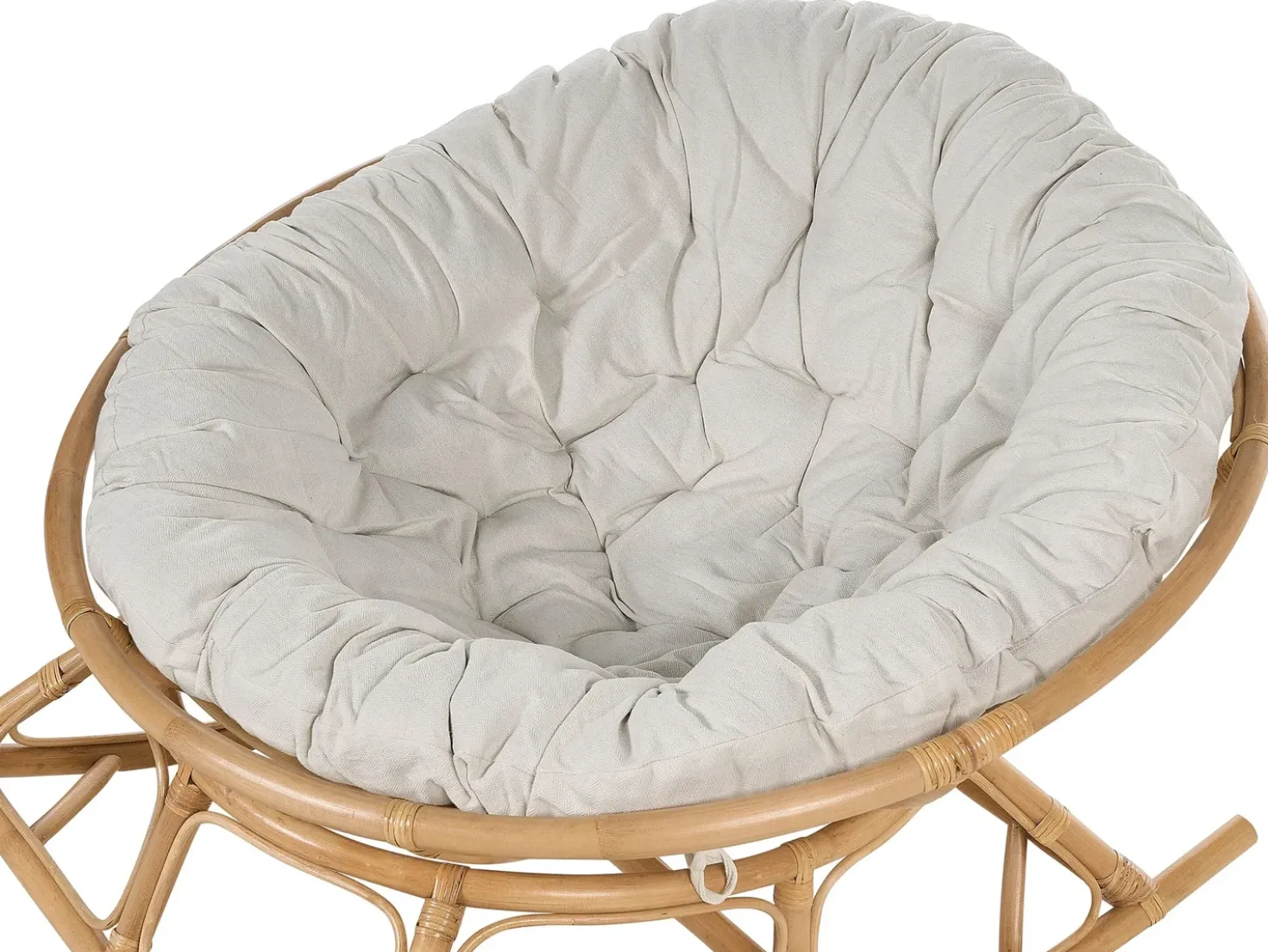 Cuscino per sedia SALVO/ ORVIETO 127 x 127 cm Beige chiaro