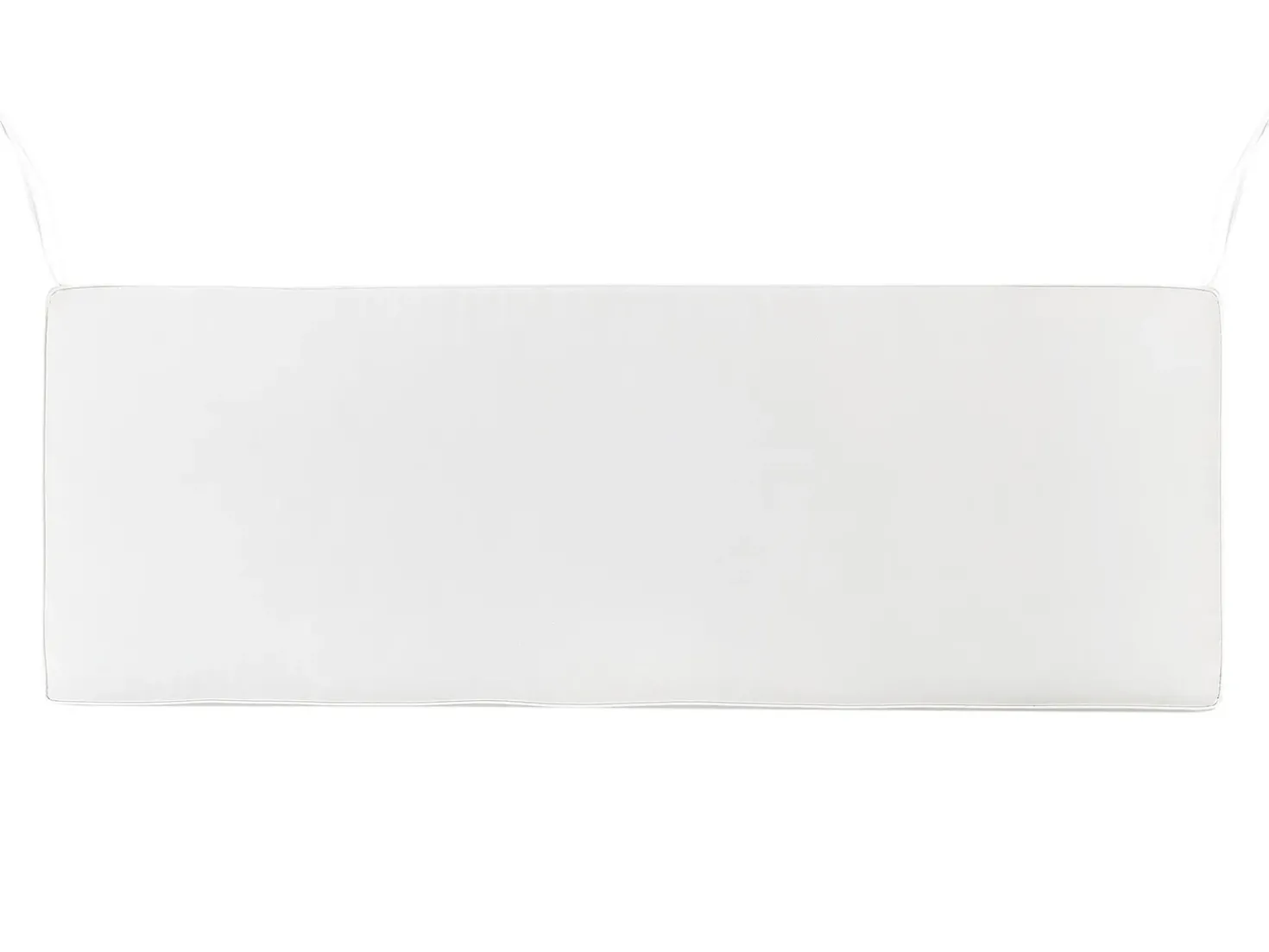 Cuscino per sedile a panca VIVARA 152 x 54 cm Bianco sporco