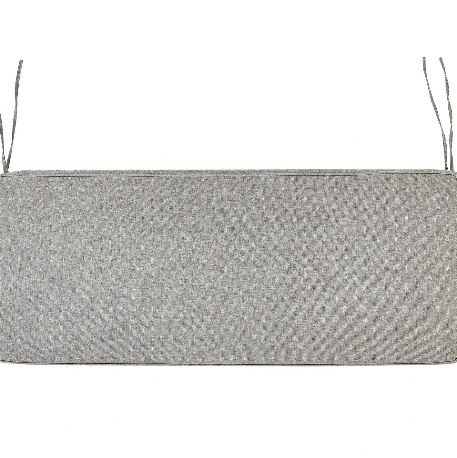 Cuscino per sedile a panca SOVANA 108 x 45 cm Grigio