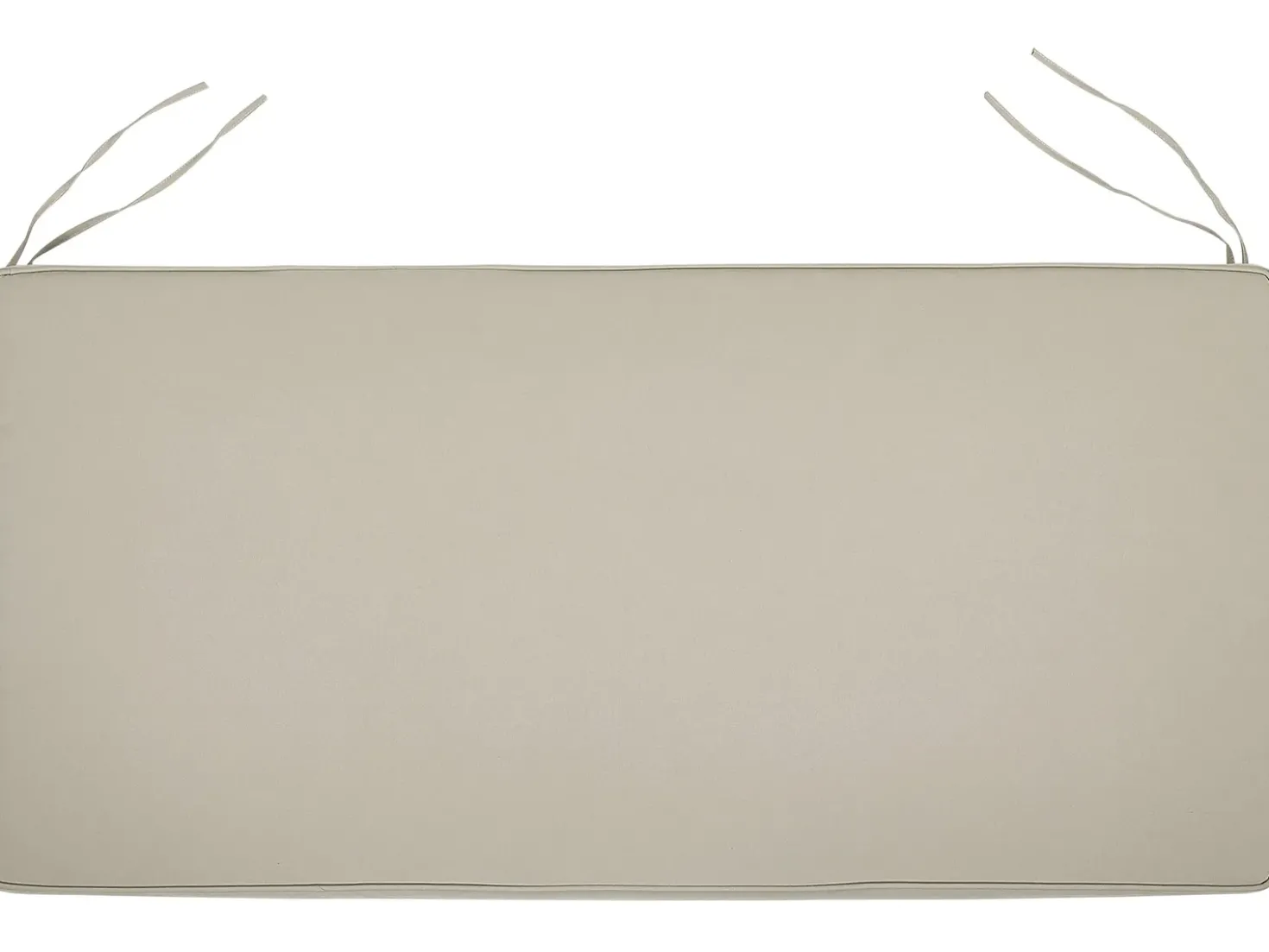 Cuscino per sedile a panca VIVARA 152 x 54 cm Beige