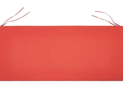 Cuscino per sedile a panca VIVARA 152 x 54 cm Rosso scuro