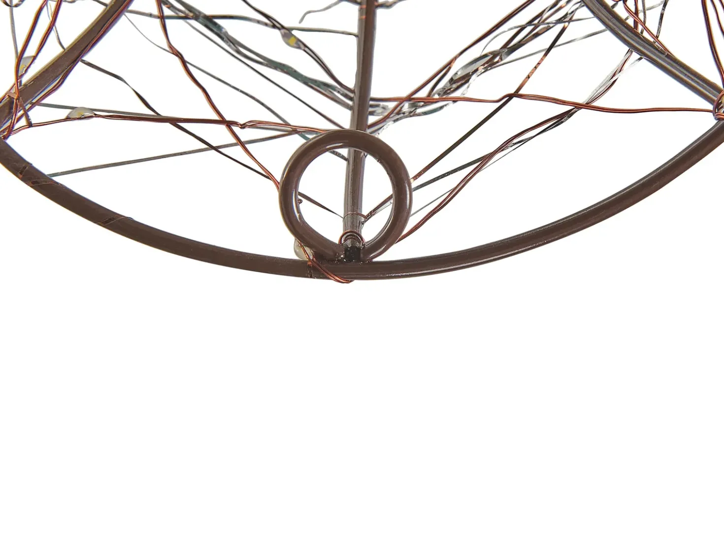 Decorazione da appendere all'aperto LED NELLIM Renna 47 cm Nero