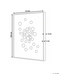 Decorazione da parete BANTRY 103 cm Bianco