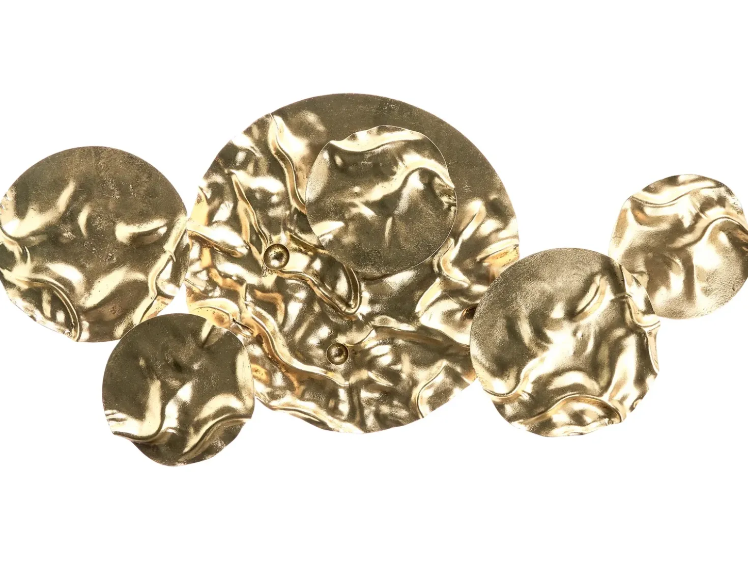 Decorazione da parete CALRY Metallo 43 cm Oro