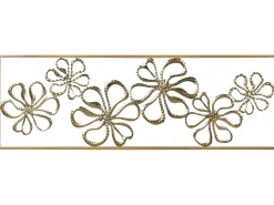 Decorazione da parete Fiore CERIUM Metallo 31 cm Oro