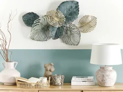 Decorazione da parete Foglia MAGNESIUM Metallo 55 cm Oro