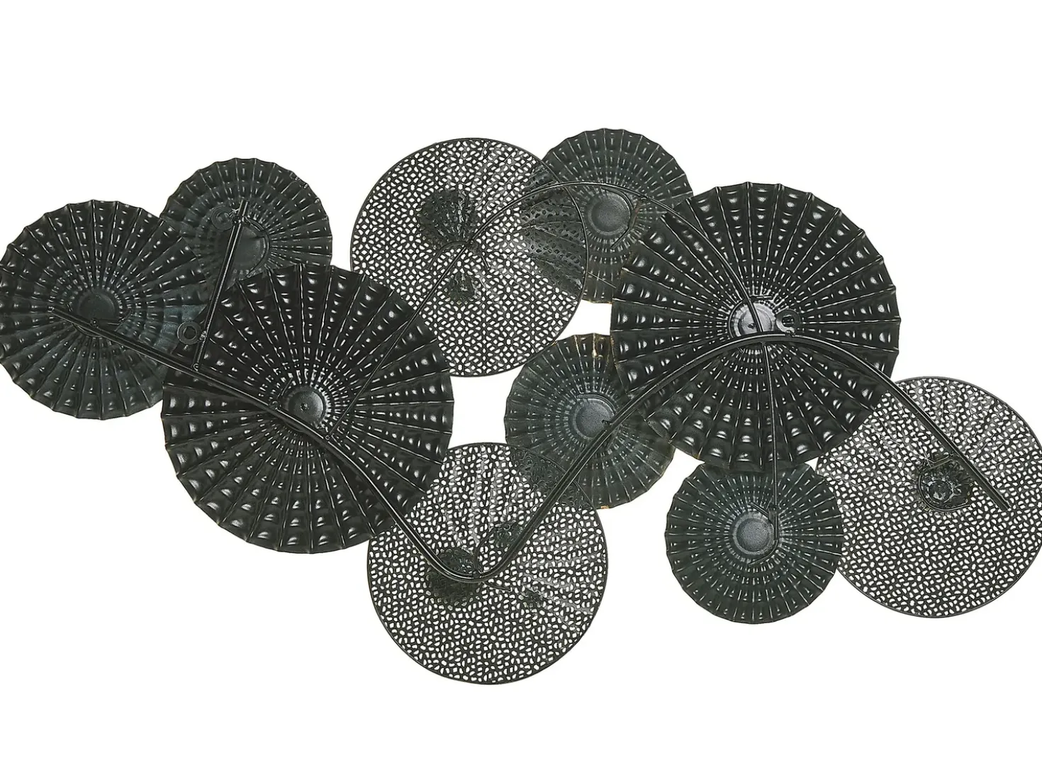 Decorazione da parete HASSIUM Metallo 48 cm Blu