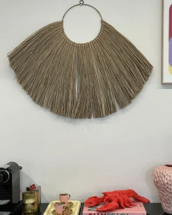 Decorazione da parete HATINH Alghe marine 70 cm Naturale
