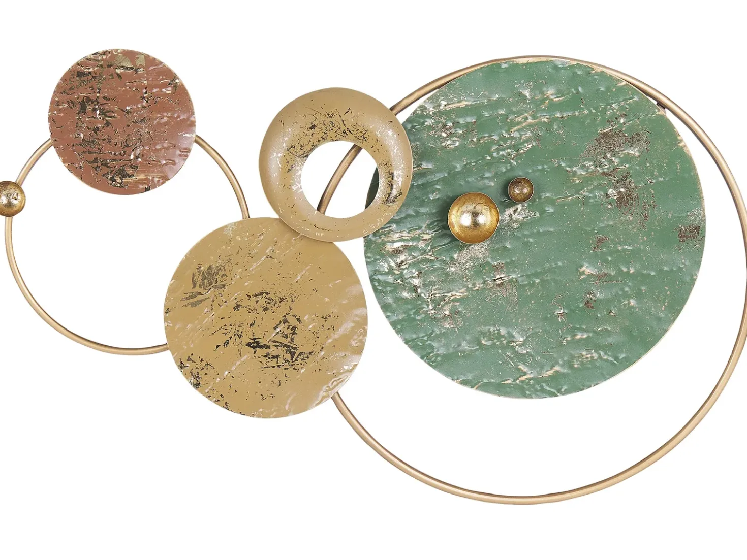 Decorazione da parete HELIUM Metallo 45 cm Oro