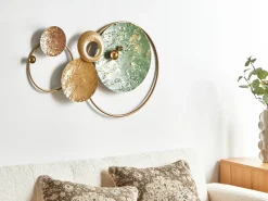 Decorazione da parete HELIUM Metallo 45 cm Oro