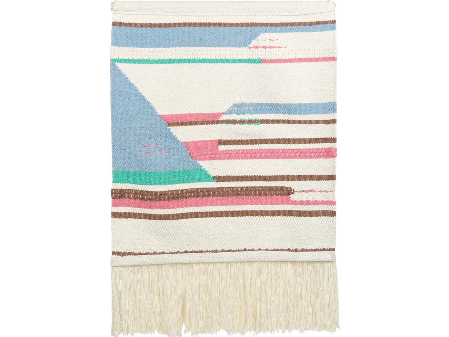 Decorazione da parete in tessuto MOOLA Cotone 109 cm Beige chiaro