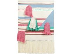 Decorazione da parete in tessuto MOOLA Cotone 109 cm Beige chiaro