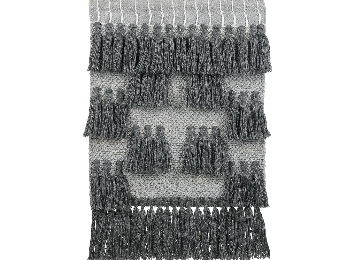 Decorazione da parete in tessuto JIWA Cotone 106 cm Grigio