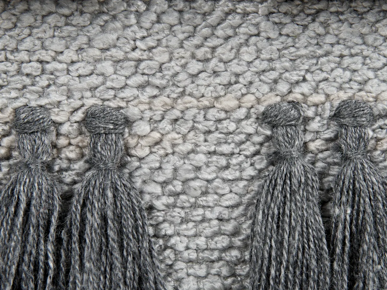 Decorazione da parete in tessuto JIWA Cotone 106 cm Grigio