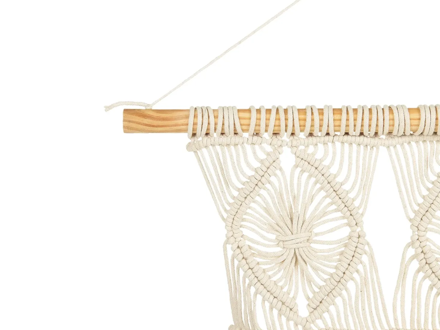 Decorazione da parete in tessuto LAHRI Cotone 118 cm Beige
