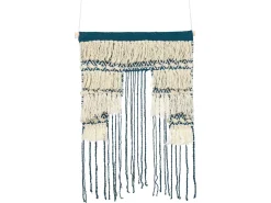 Decorazione da parete in tessuto NADRA Cotone 77 cm Beige chiaro